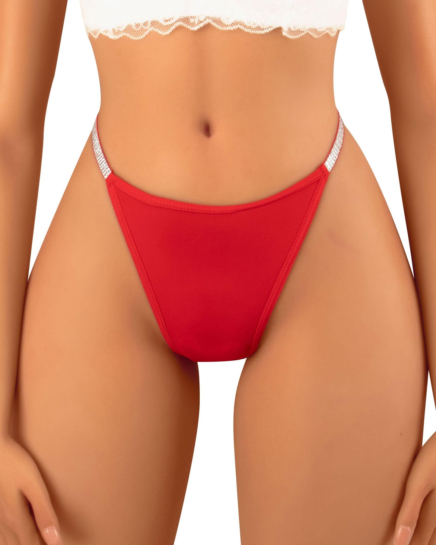 Banamic Women's Glitter G-String Thong