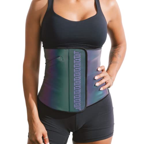 Waist Trainer Sweat Belt with Phone Holder