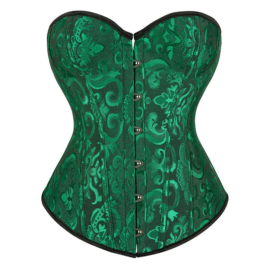 Floral Overbust Renaissance Corset