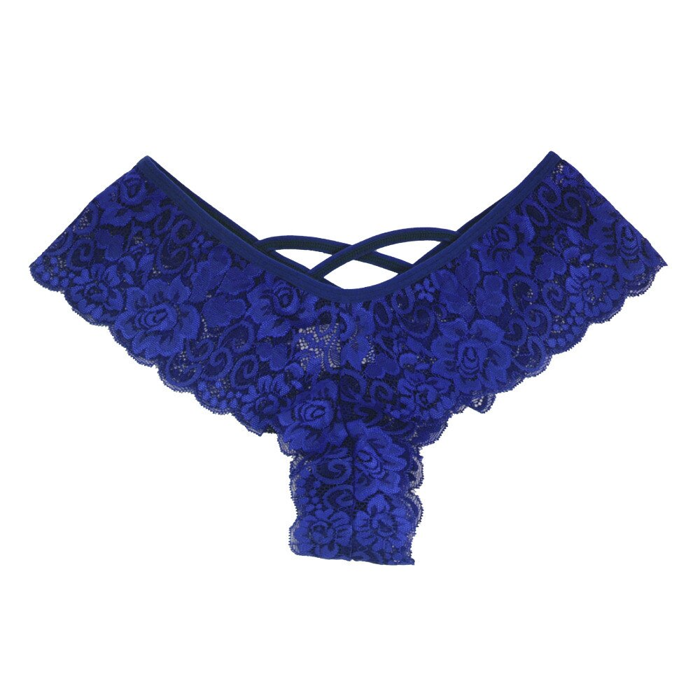 Women's Lace G-String Thong Panties 4-Pack