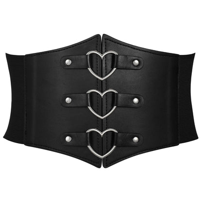 Heart Gothic Corset Waist Belt