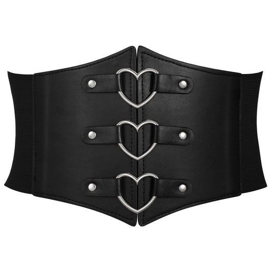 Heart Gothic Corset Waist Belt