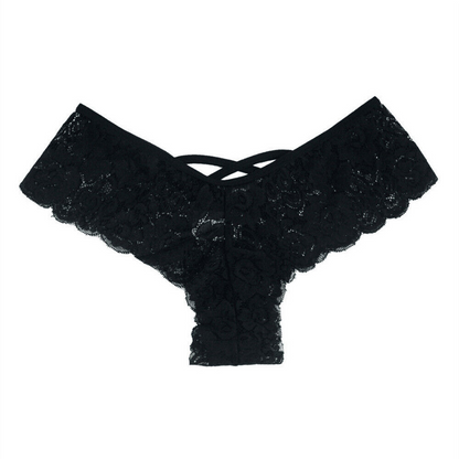 Women's Lace G-String Thong Panties 4-Pack