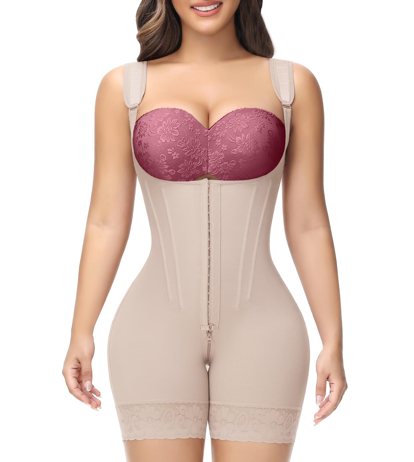 SHAPSHE Women’s Faja Body Shaper – Nude